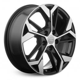 КиК КС1062 (ZV17_Creta) 6.5x17 PCD5x114.3 ET45 DIA 67.1  Алмаз-черный